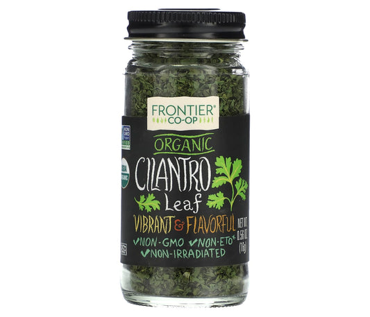 Frontier Co-op-Organic Cilantro Leaf-0.56 oz (16 g)