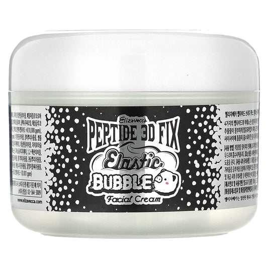 Elizavecca-Peptide 3D Fix Elastic Bubble Facial Cream-3.53 oz (100 g)