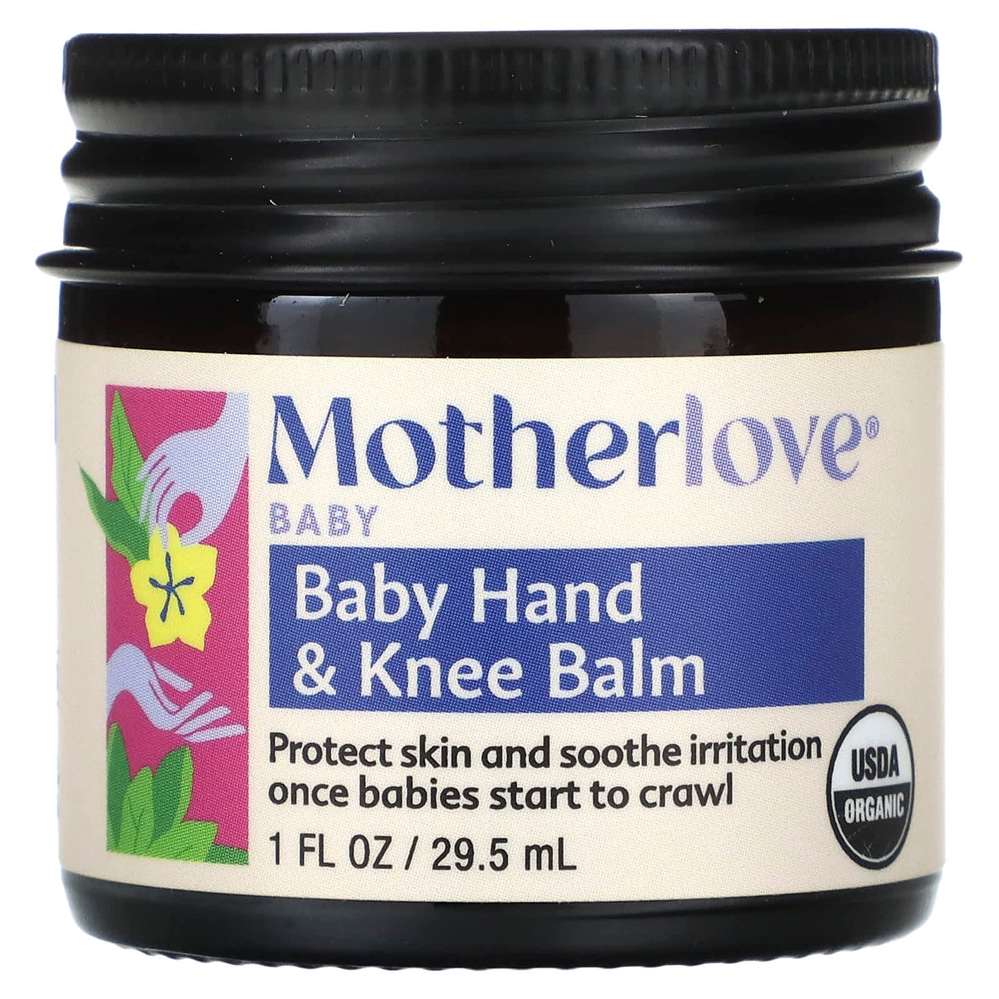 Motherlove-Baby Hand & Knee Balm-1 fl oz (29.5 ml)