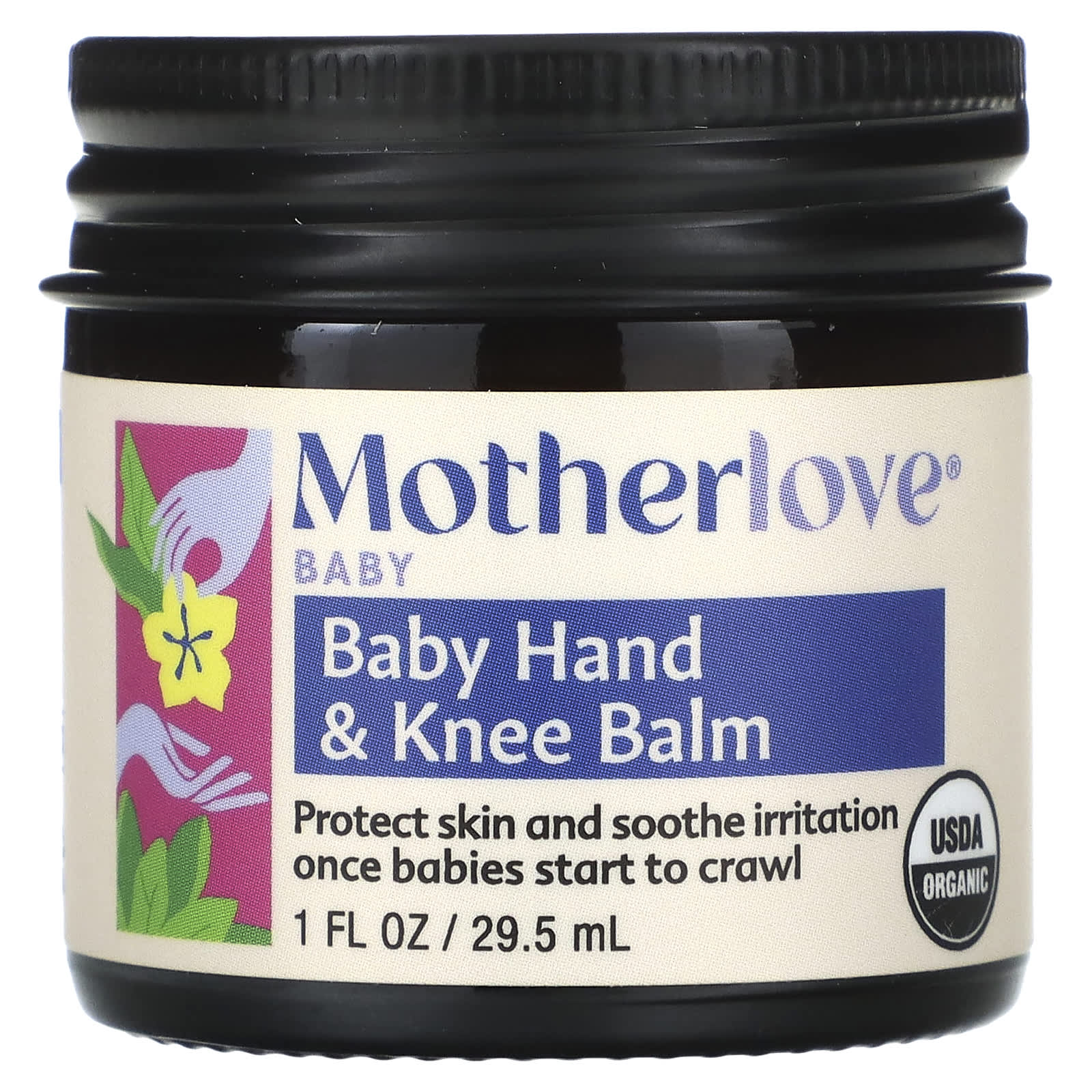 Motherlove-Baby Hand & Knee Balm-1 fl oz (29.5 ml)