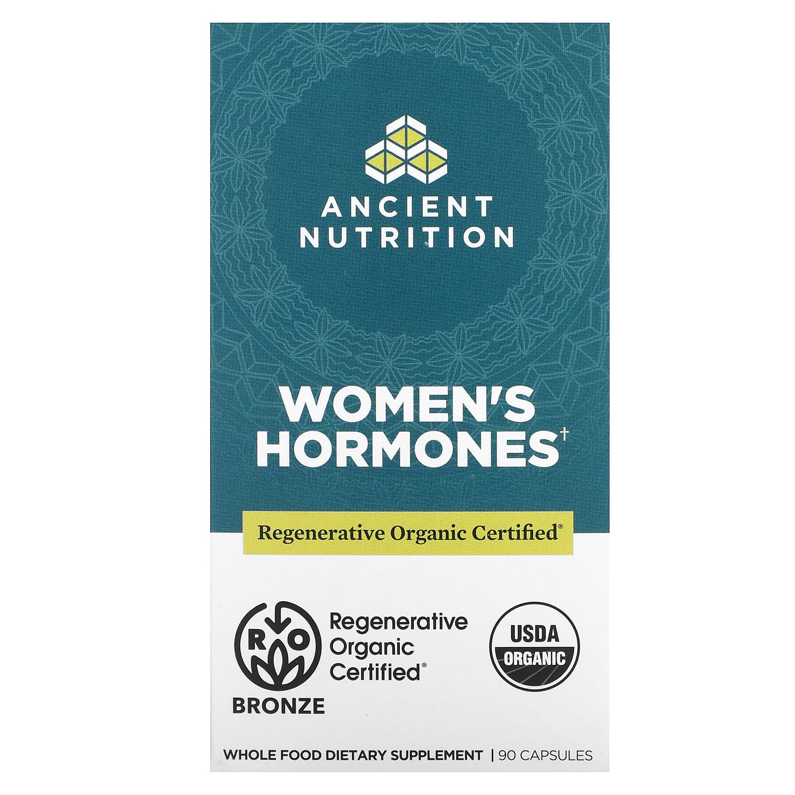 Ancient Nutrition-Women's Hormones-90 Capsules