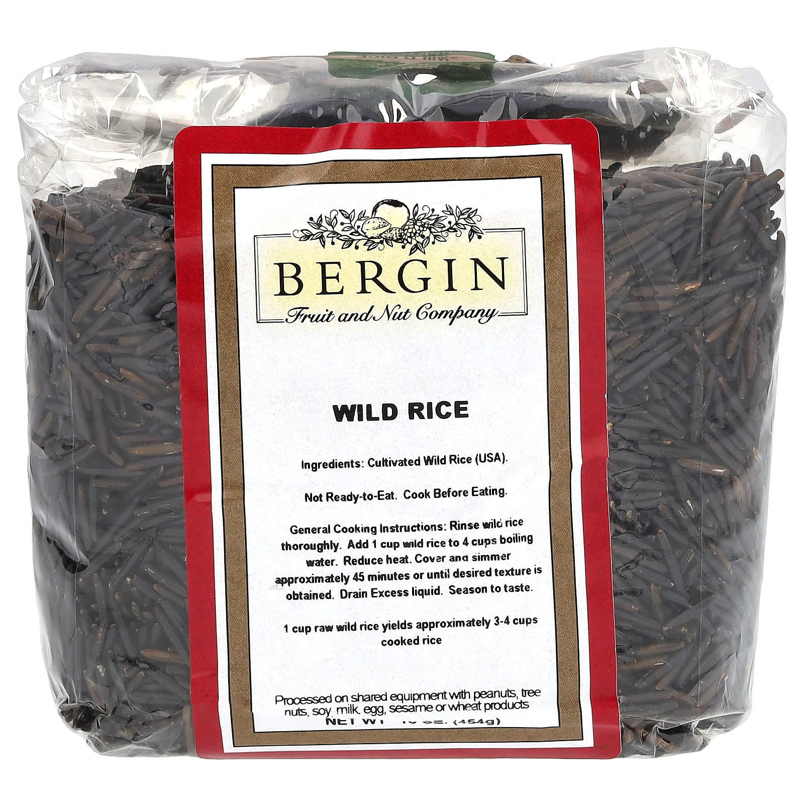 Bergin Fruit and Nut Company-Wild Rice-16 oz (454 g)