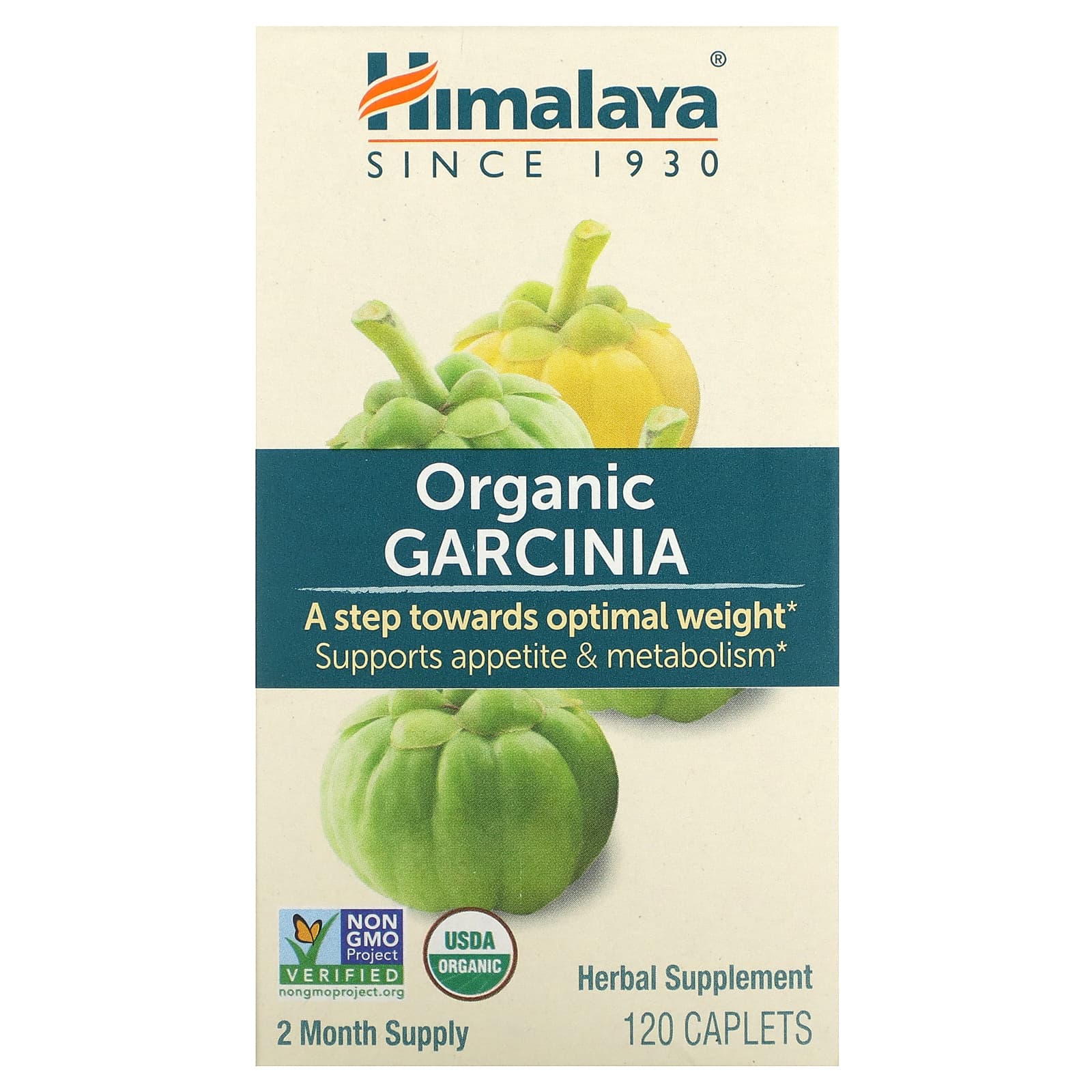 Himalaya-Organic Garcinia-120 Caplets