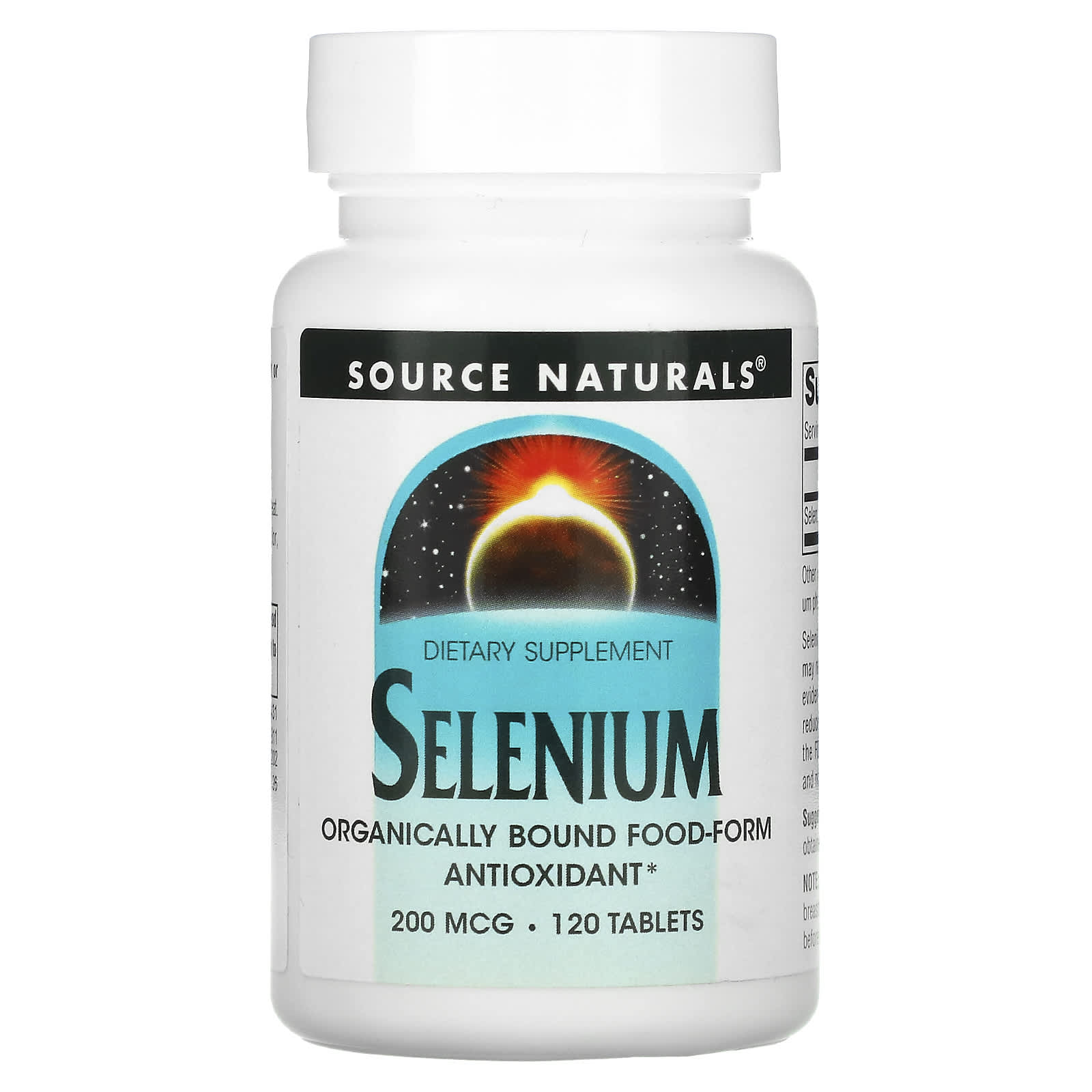 Source Naturals-Selenium-200 mcg-120 Tablets