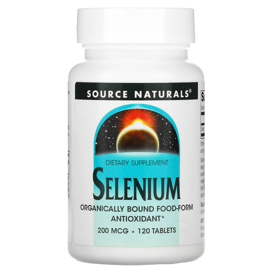 Source Naturals-Selenium-200 mcg-120 Tablets