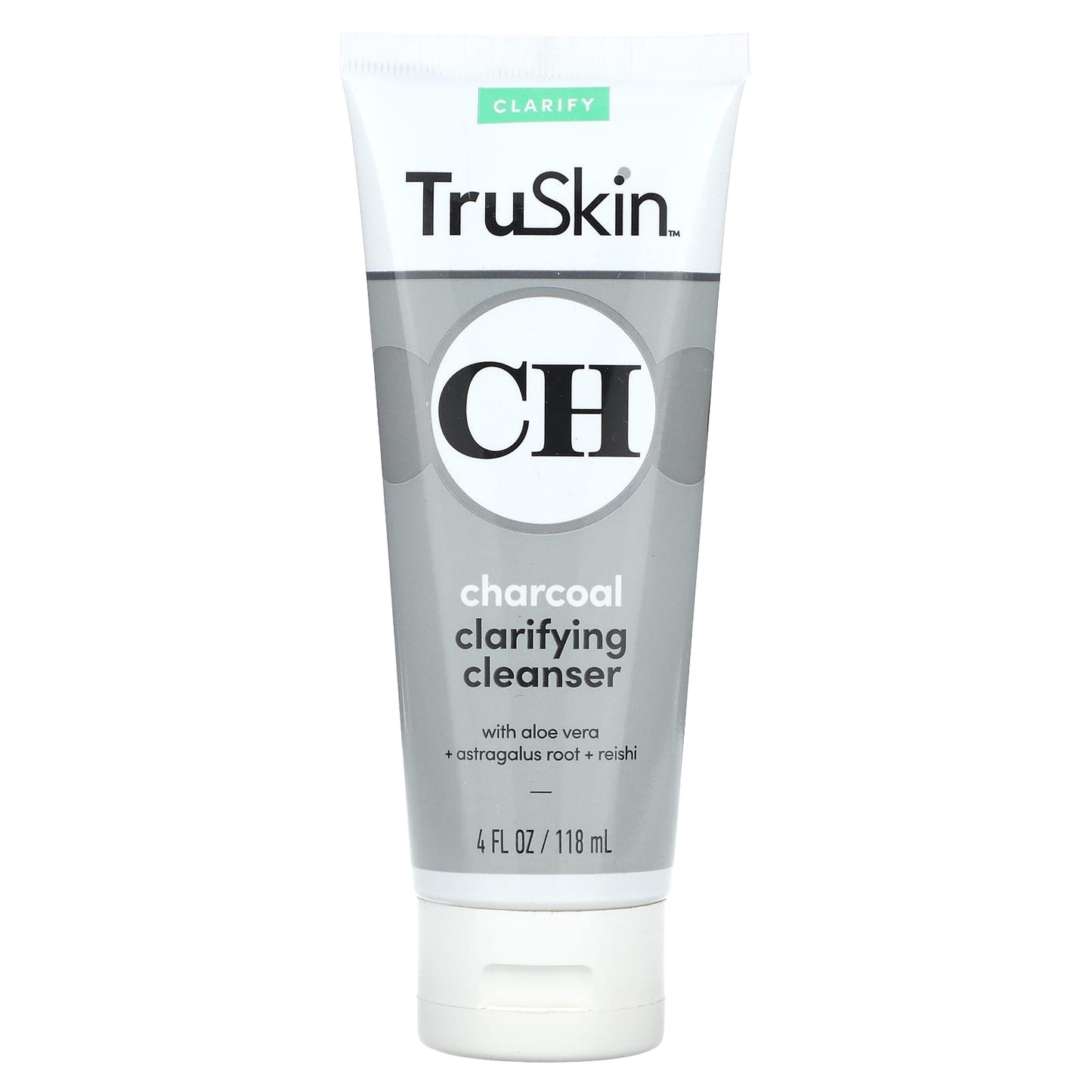 TruSkin-Charcoal Clarifying Cleanser-4 fl oz (118 ml)