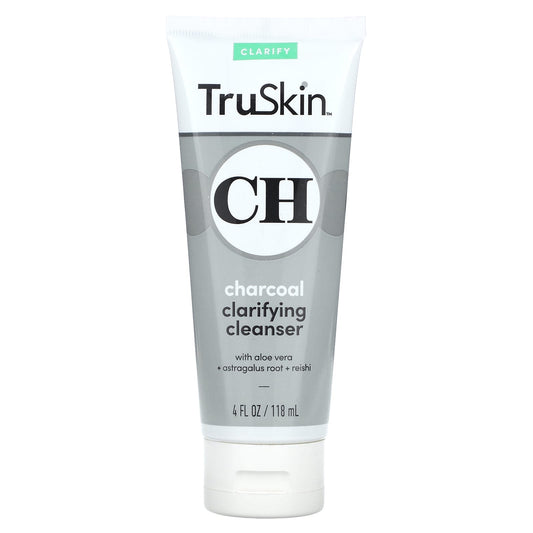 TruSkin-Charcoal Clarifying Cleanser-4 fl oz (118 ml)