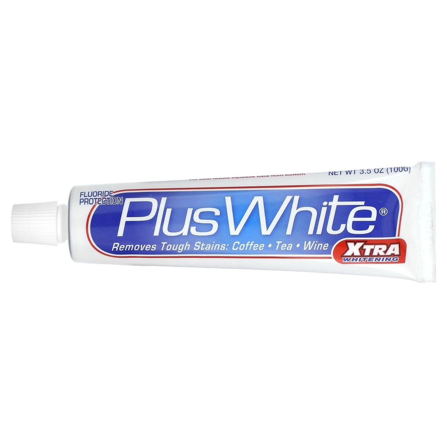 Plus White-Xtra Whitening-Fluoride Anticavity Toothpaste-Mint-3.5 oz (100 g)