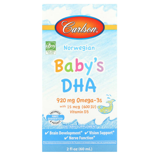 Carlson-Norwegian Baby's DHA-2 fl oz (60 ml)