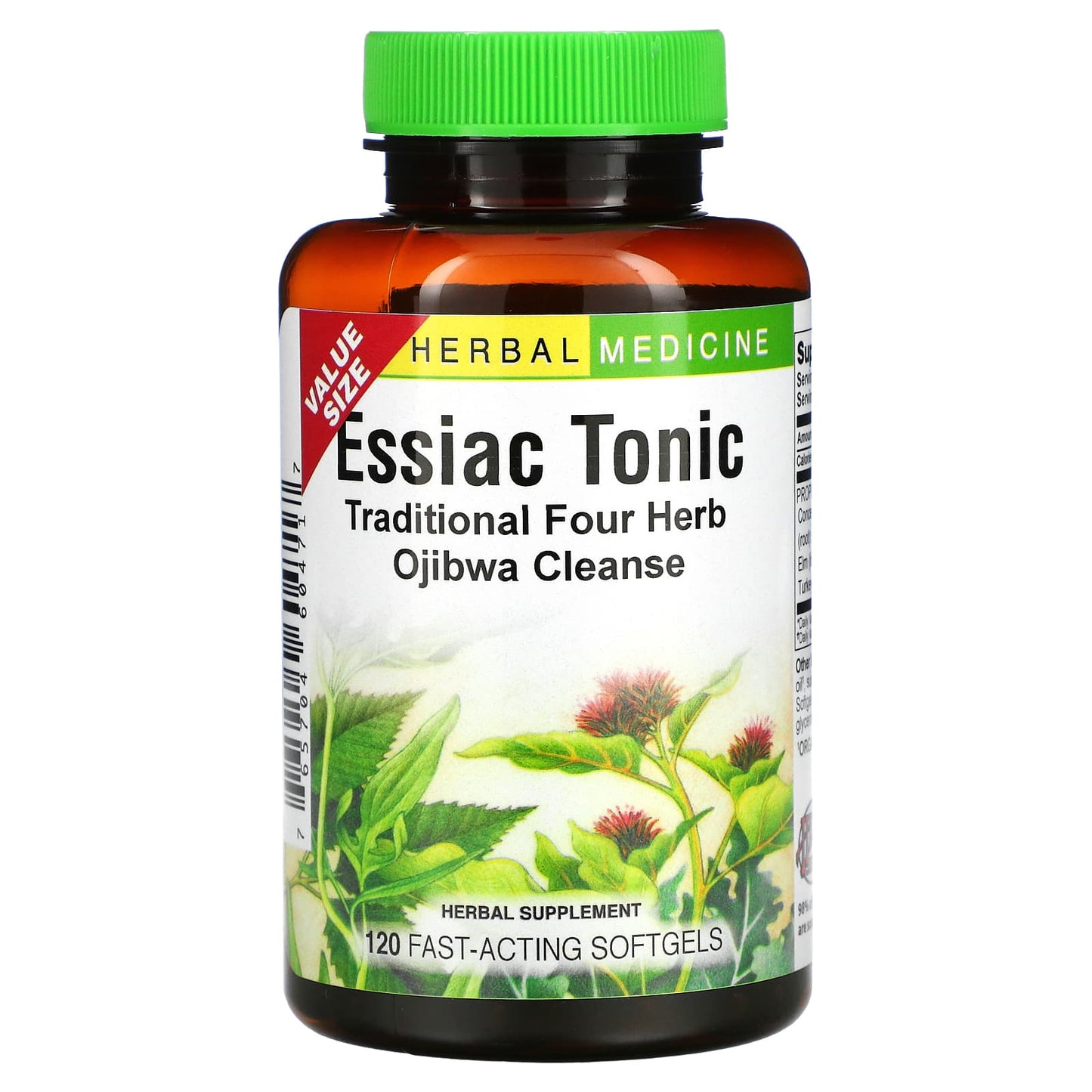 Herbs Etc.-Essiac Tonic-120 Fast-Acting Softgels