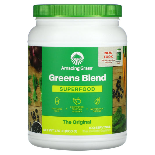 Amazing Grass-Greens Blend Superfood-The Original-1.76 lb (800 g)