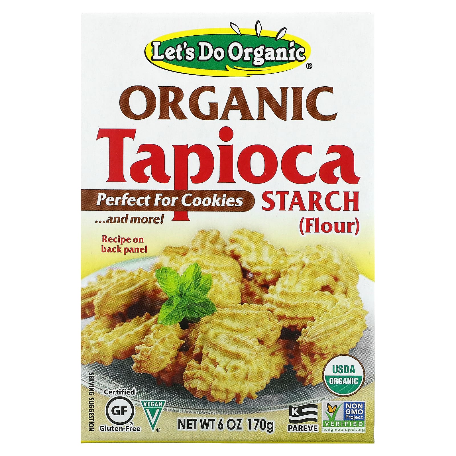 Edward & Sons-Let's Do Organic-Organic Tapioca Starch-6 oz (170 g)