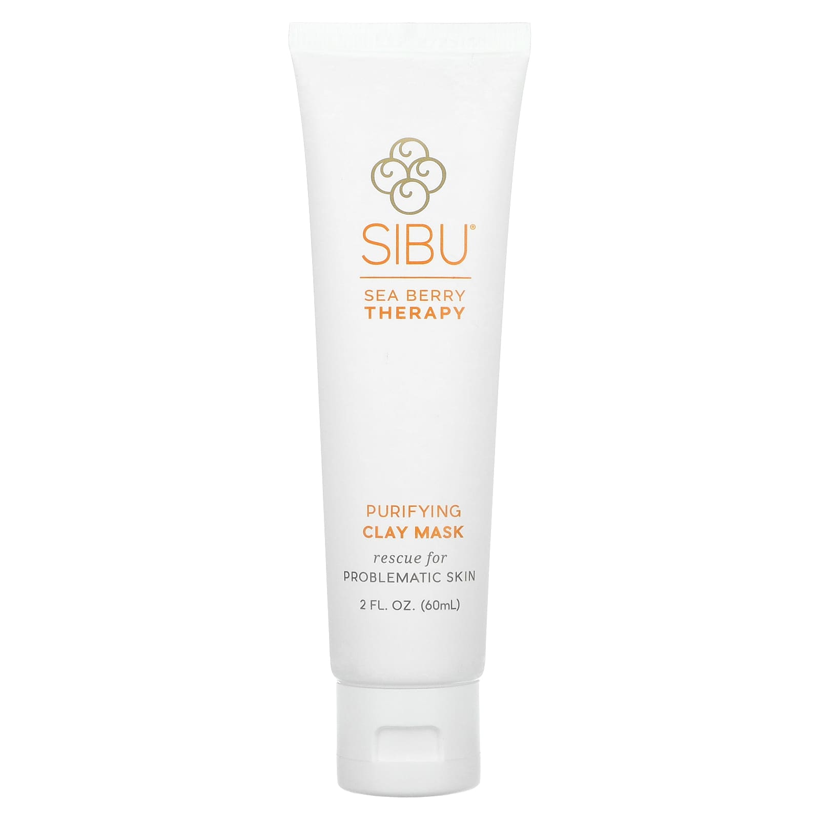 Sibu Beauty-Sea Berry Therapy-Purifying Clay Mask-2 fl oz (60 ml)