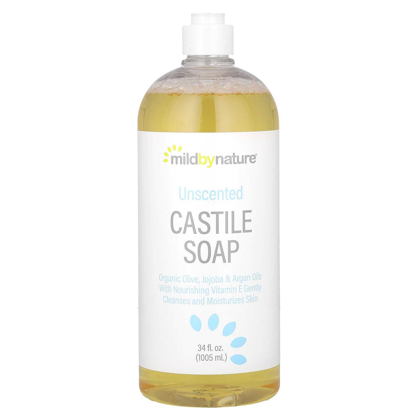 Mild By Nature-Unscented Castile Soap-34 fl oz (1,005 ml)