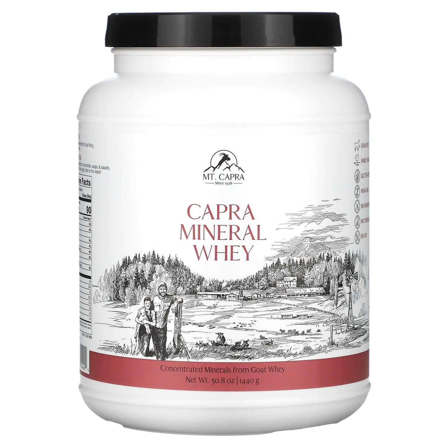 Mt. Capra-Capra Mineral Whey-50.8 oz (1440 g)