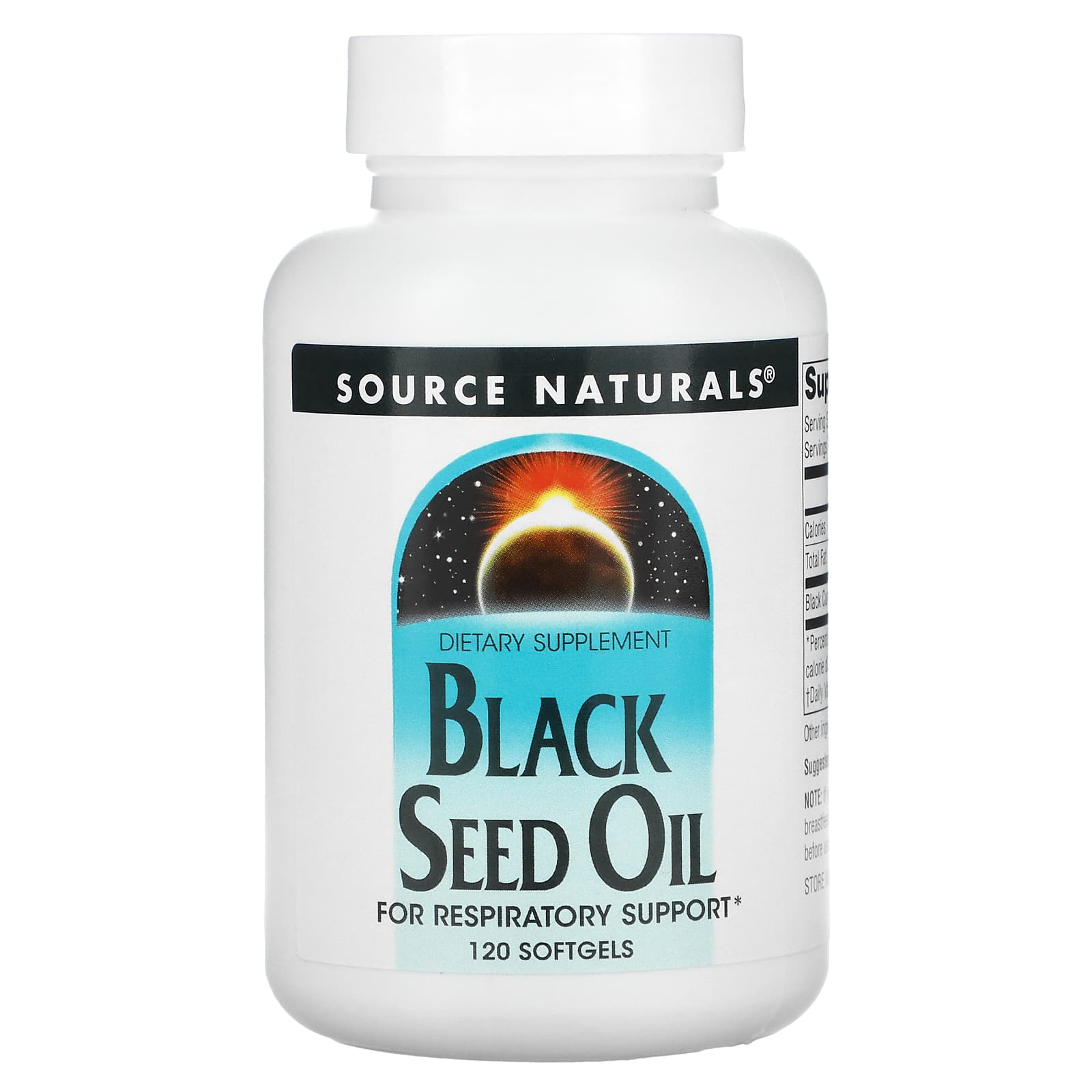 Source Naturals-Black Seed Oil-120 Softgels