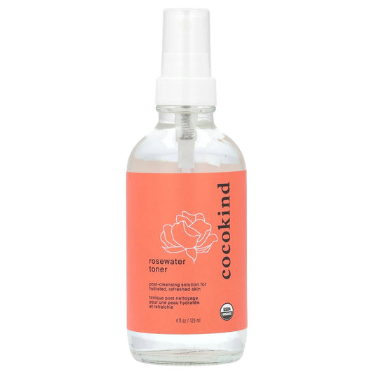 Cocokind-Rosewater Toner-4 fl oz (120 ml)