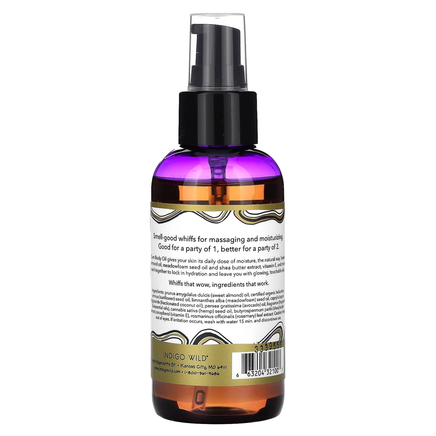 ZUM, Body Oil, Frankincense & Myrrh, 4 fl oz (118 ml)