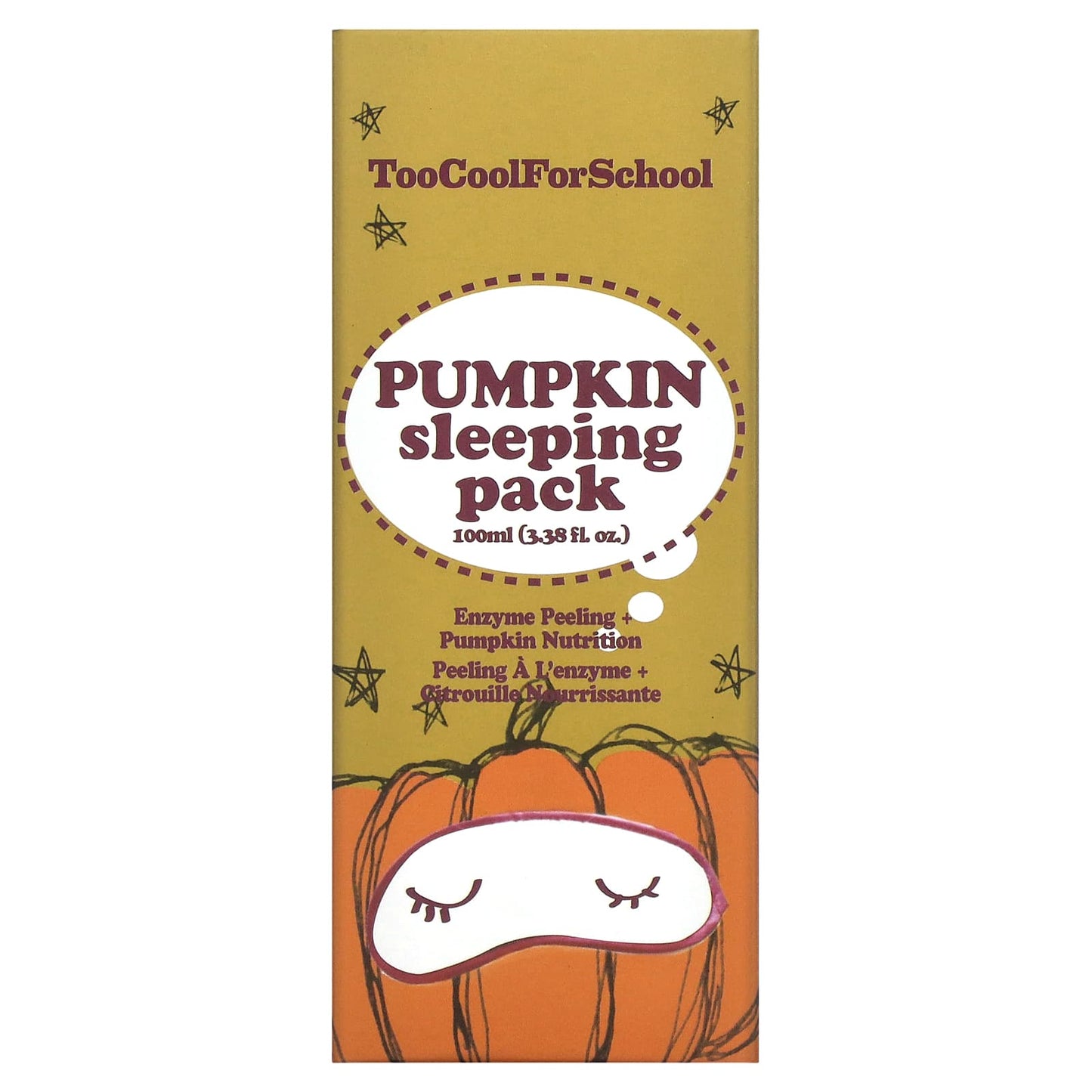 Too Cool for School-Pumpkin Sleeping Pack-3.38 fl oz (100 ml)