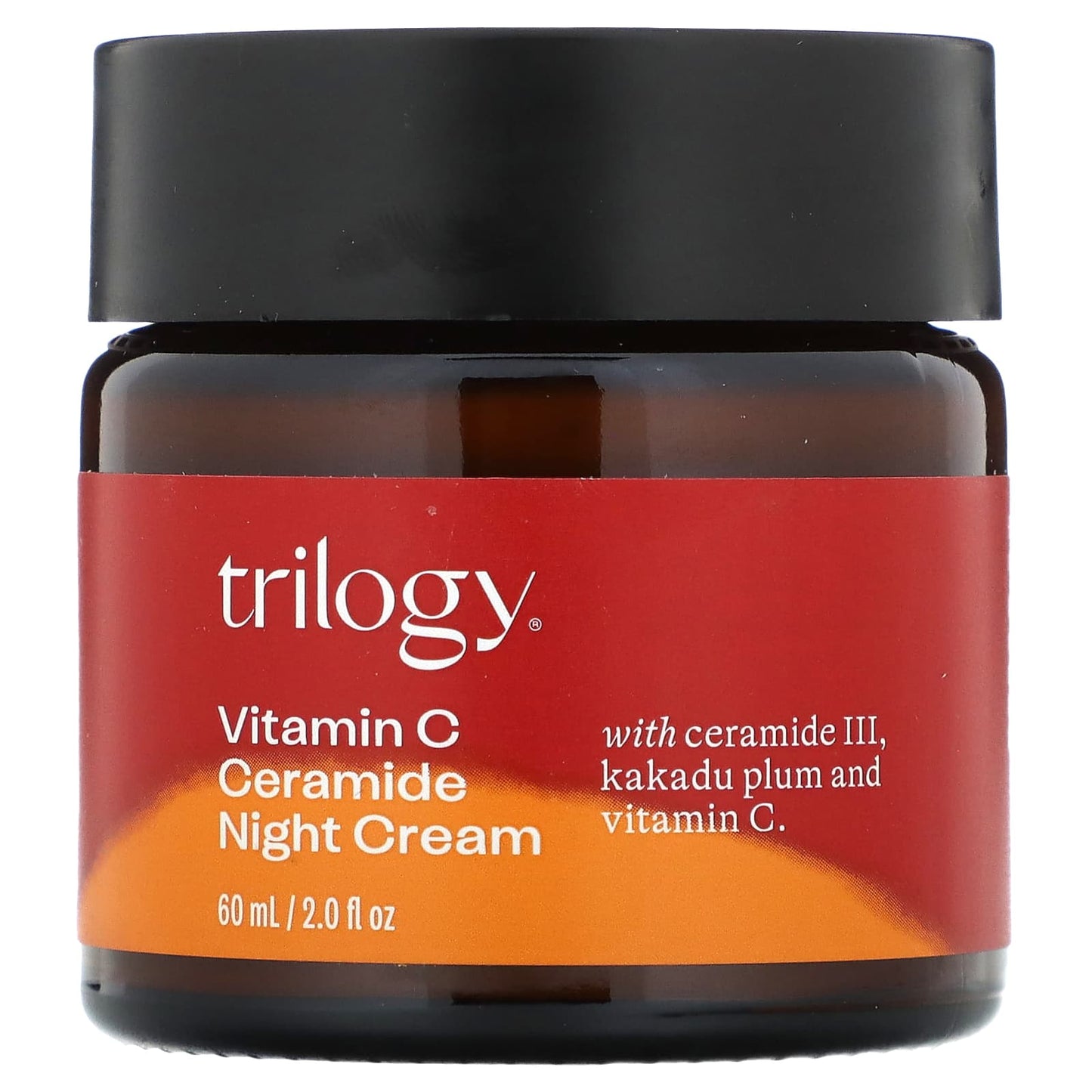 Trilogy, Vitamin C Ceramide Night Cream, 2 fl oz (60 ml)