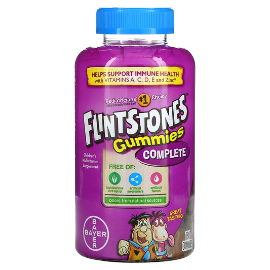 Flintstones-Complete-Children's Multivitamin with Vitamin A-C-D-E and Zinc-180 Gummies