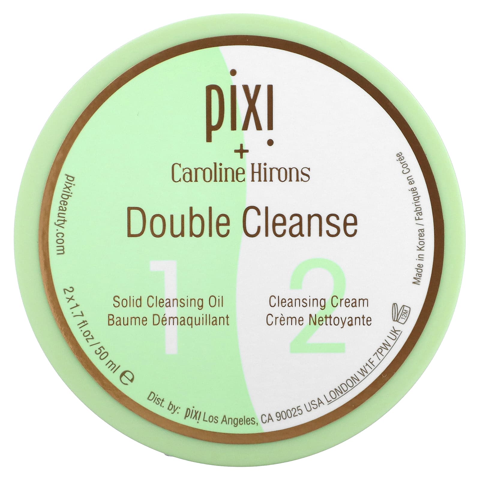 Pixi Beauty-Double Cleanse-2-in-1-1.7 fl oz (50 ml) Each