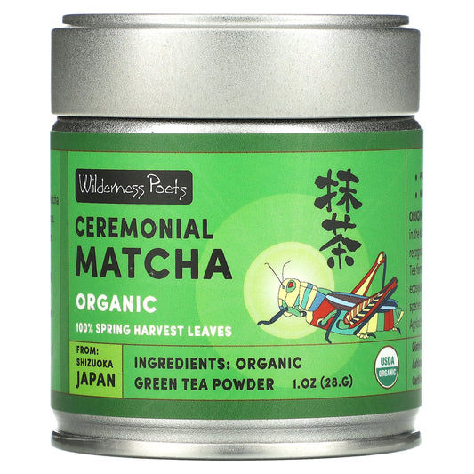 Wilderness Poets-Organic Ceremonial Matcha-1 oz (28 g)