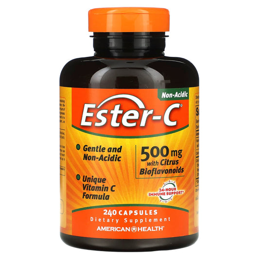 American Health-Ester-C with Citrus Bioflavonoids-500 mg-240 Capsules