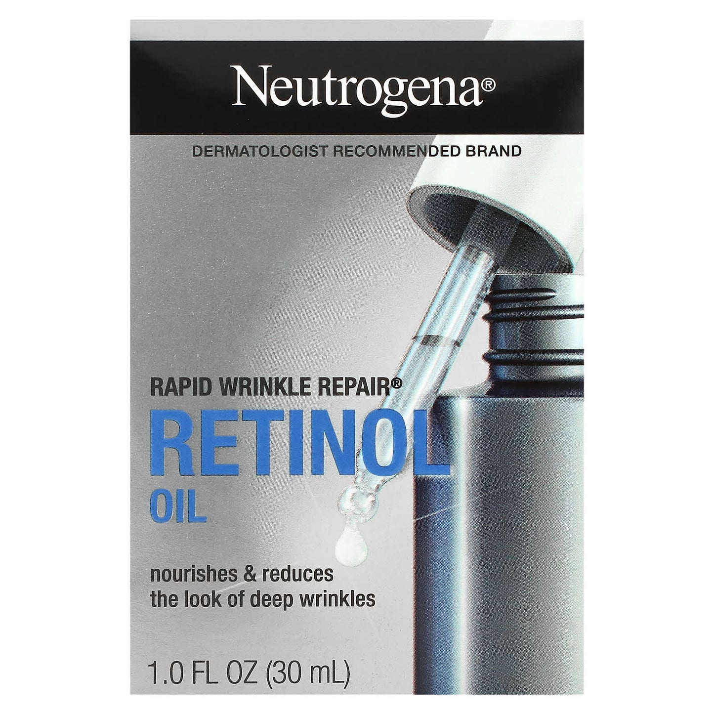 Neutrogena, Rapid Wrinkle Repair, Retinol Oil, 1 fl oz (30 ml)