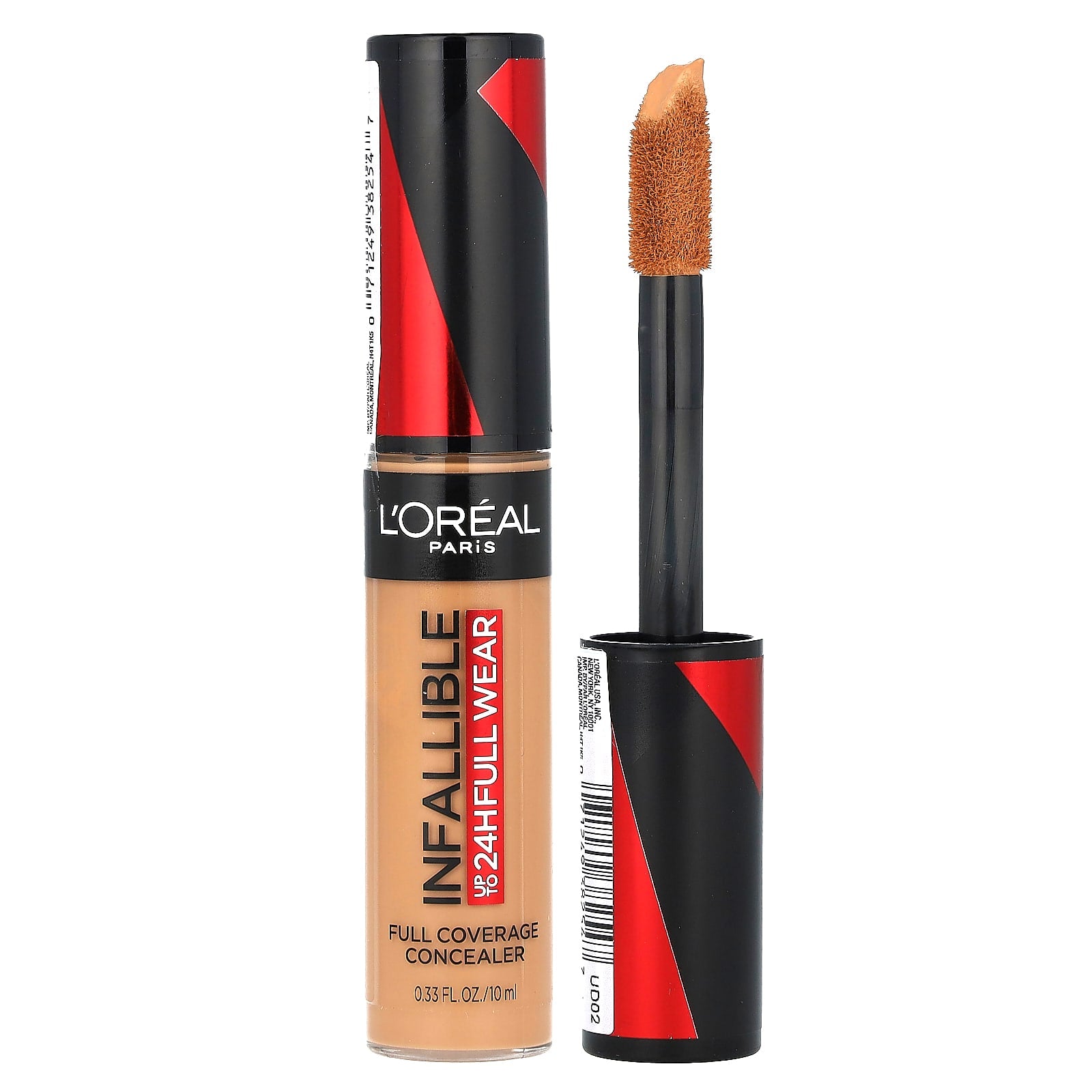 L'Oréal-Infallible-Full Coverage Concealer-400 Caramel-0.33 fl oz (10 ml)