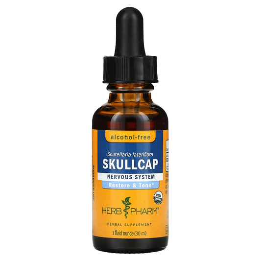 Herb Pharm-Skullcap-Alcohol-Free-1 fl oz (30 ml)