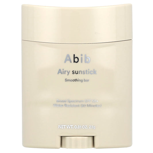 Abib-Airy Sunstick Smoothing Bar-SPF 50+-0.81 oz (23 g)