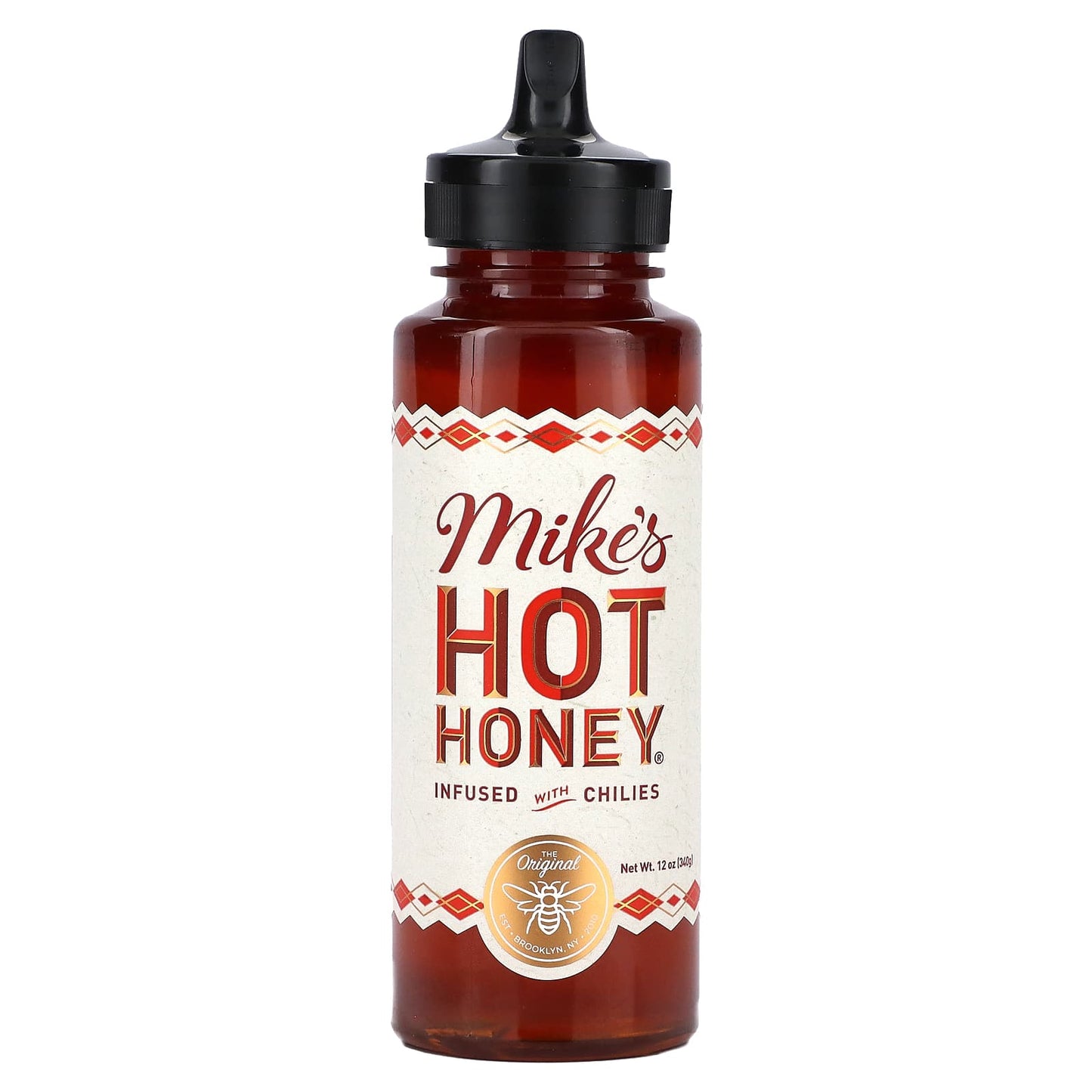 Mike's Hot Honey-Infused With Chilies-12 oz (340 g)