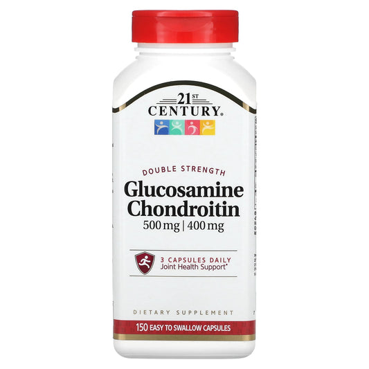 21st Century-Glucosamine Chondroitin-Double Strength-150 Easy To Swallow Capsules