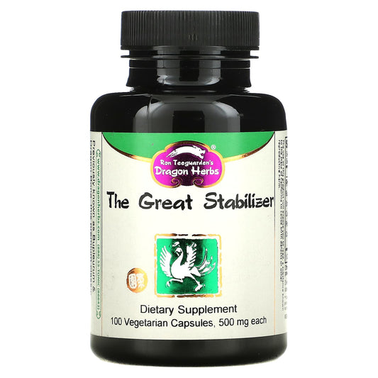 Dragon Herbs-The Great Stabilizer -500 mg-100 Vegetarian Capsules