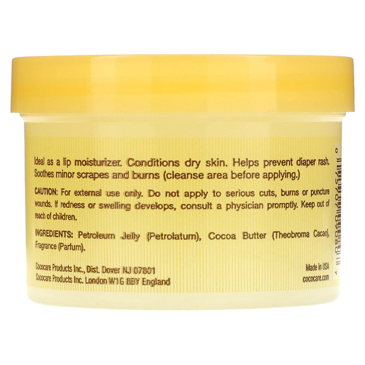 Cococare, Cocoa Butter Petroleum Jelly, 7 oz (198 g)