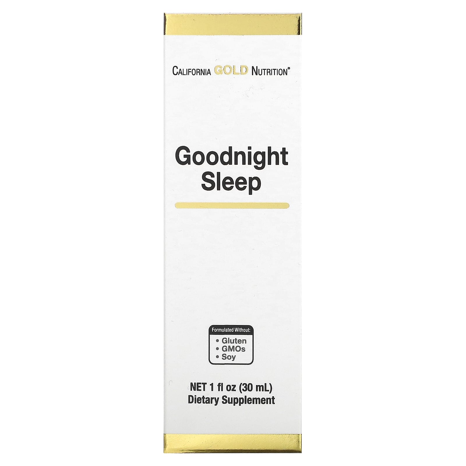 California Gold Nutrition-Goodnight Sleep- 1 fl oz (30 ml)