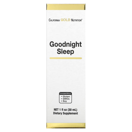 California Gold Nutrition-Goodnight Sleep- 1 fl oz (30 ml)