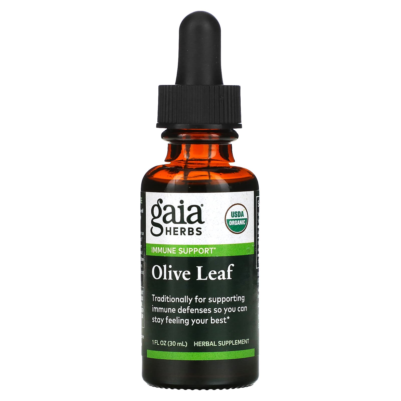 Gaia Herbs-Olive Leaf-1 fl oz (30 ml)