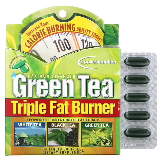 Applied Nutrition-Green Tea Triple Fat Burner-30 Liquid Softgels