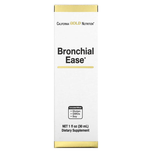 California Gold Nutrition-Bronchial Ease-1 fl oz (30 ml)