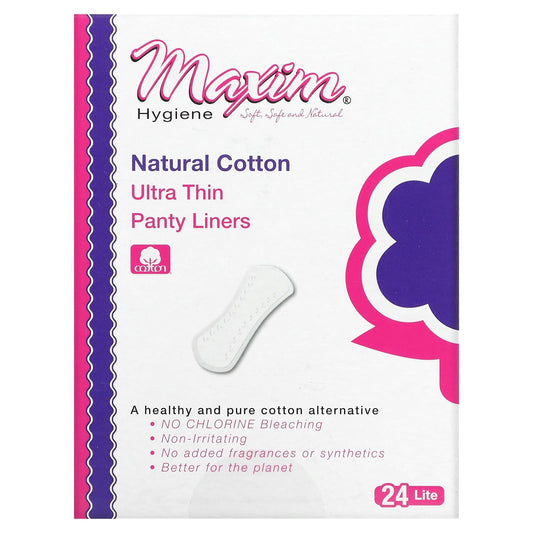 Maxim Hygiene Products-Ultra Thin Panty Liners-Lite-24 Panty Liners