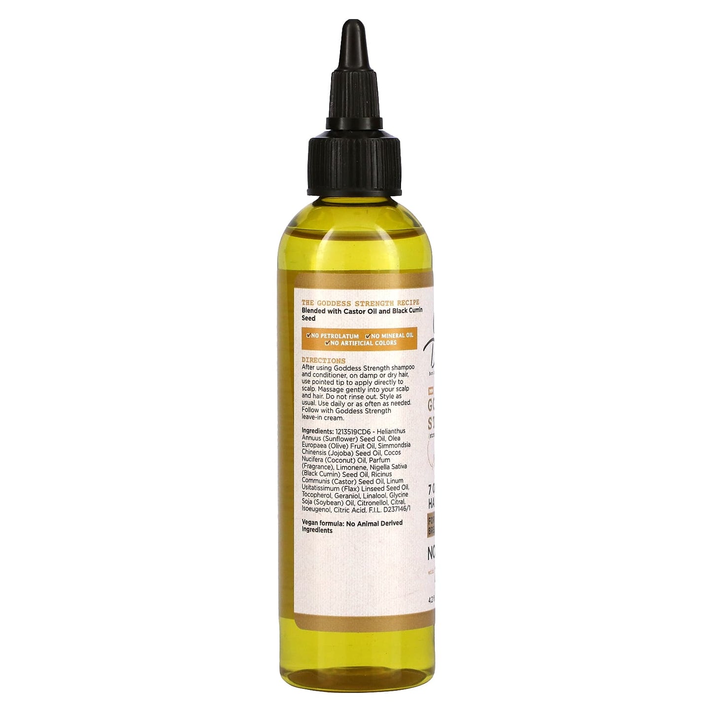 Carol's Daughter, Goddess Strength, Strength & Length System, 7 Oil Blend Hair & Scalp Oil, 4.2 fl oz (125 ml)