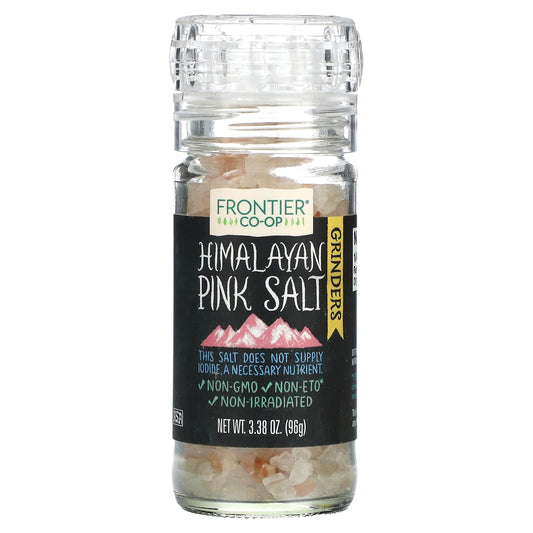 Frontier Co-op-Himalayan Pink Salt-Grinders-3.38 oz (96 g)