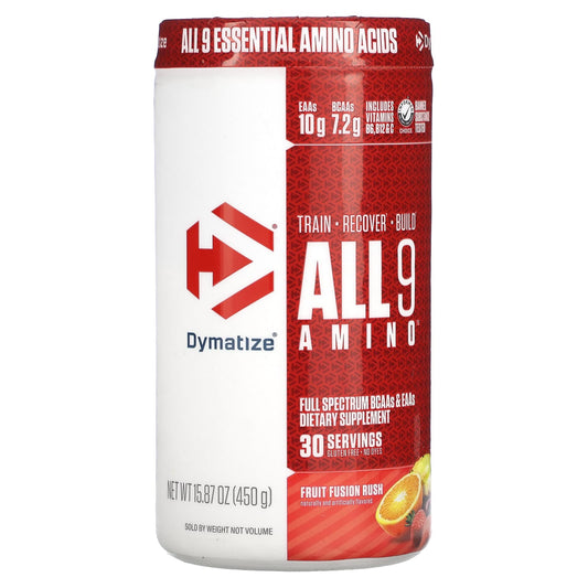 Dymatize-ALL9AMINO-Fruit Fusion Rush-15.87 (450 g)