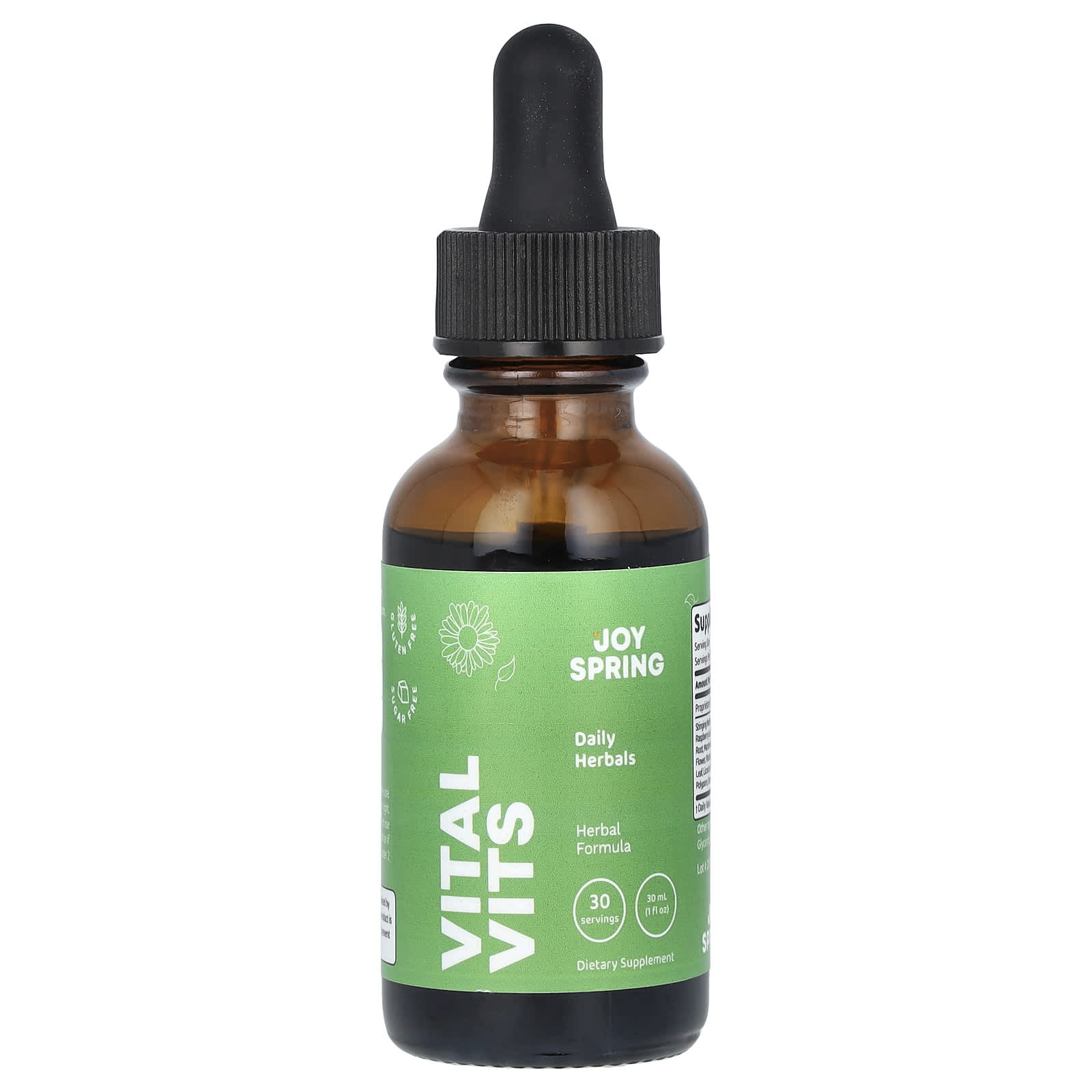 JoySpring-Vital Vits-Daily Herbals-1 fl oz (30 ml)