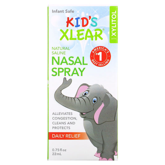 Xlear-Kid's Xlear-Saline Nasal Spray-0.75 fl oz (22 ml)