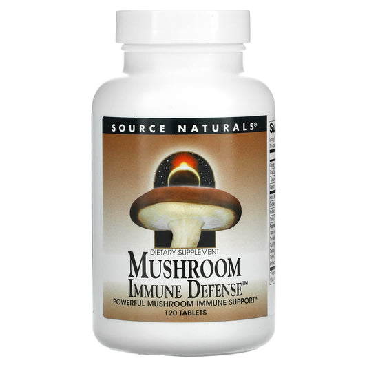 Source Naturals-Mushroom Immune Defense-120 Tablets