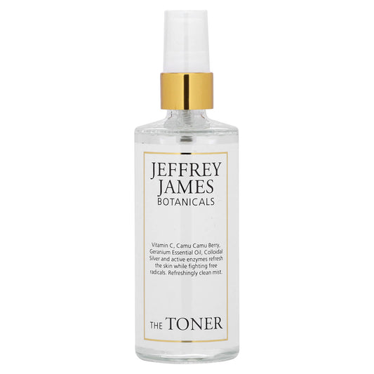 Jeffrey James Botanicals-The Toner-Refreshingly Clean Mist-4 oz (118 ml)