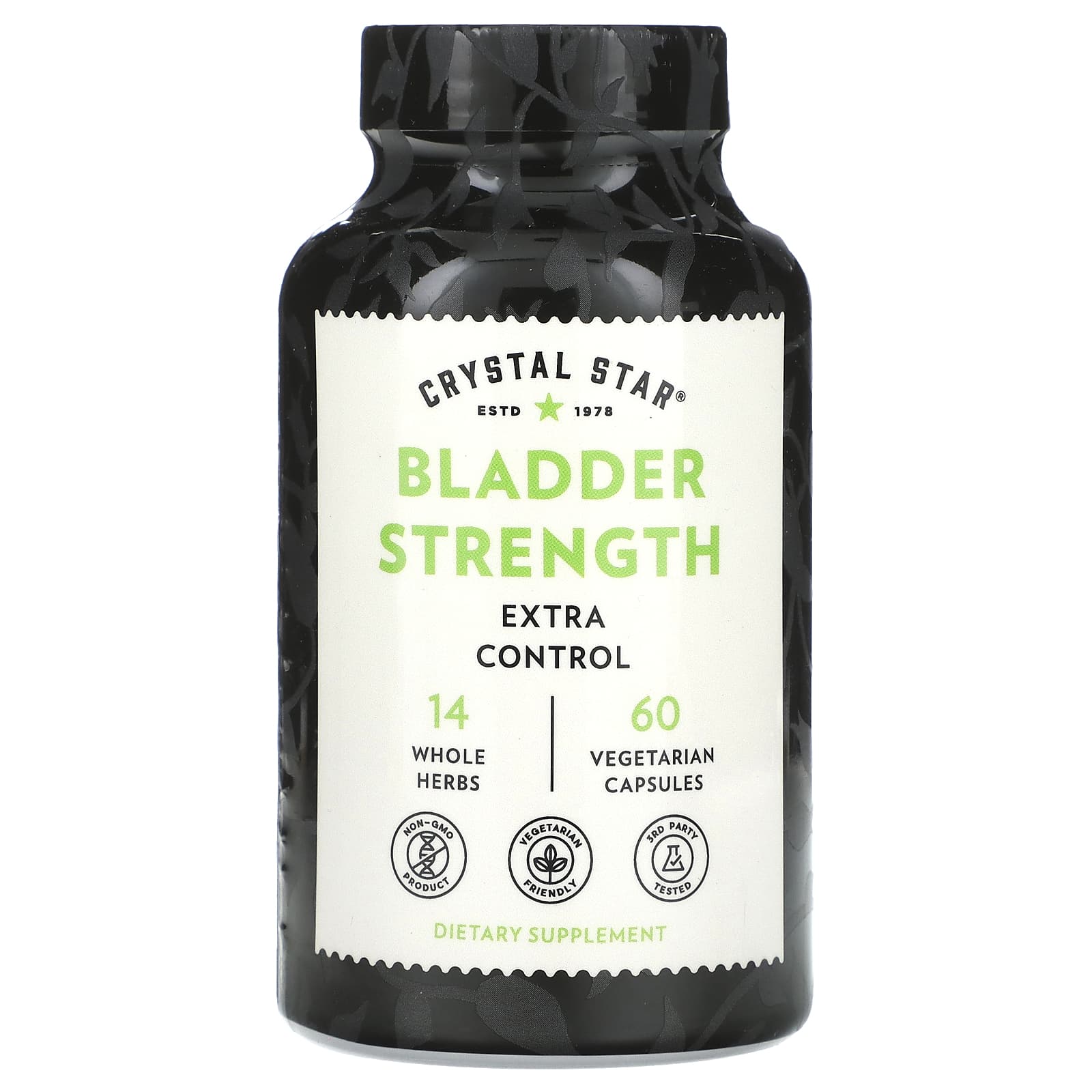 Crystal Star-Bladder Strength-60 Vegetarian Capsules